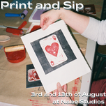 Nabe Studios Loz Pierotti Zoe Blow Print & Sip